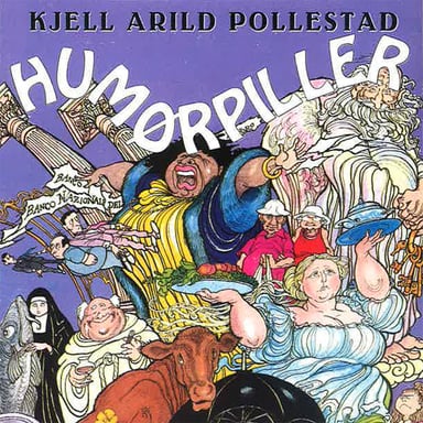 Omslag av "Humørpiller"