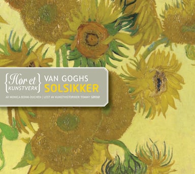 Omslag av "Van Goghs Solsikker"
