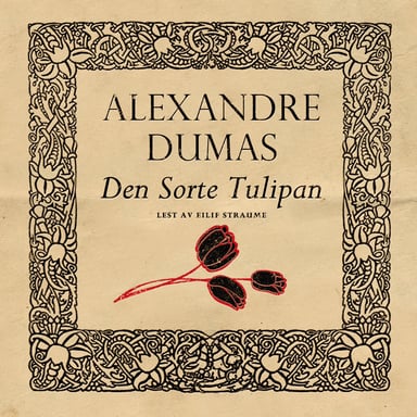 Omslag av "Den sorte tulipan"