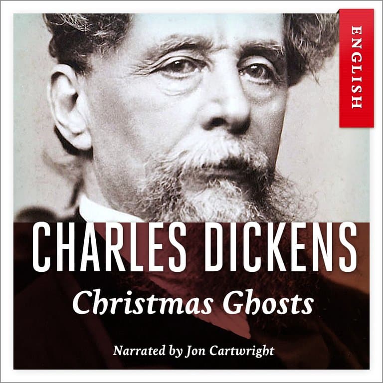 Omslag Christmas Ghosts av Charles Dickens (Lydbok)