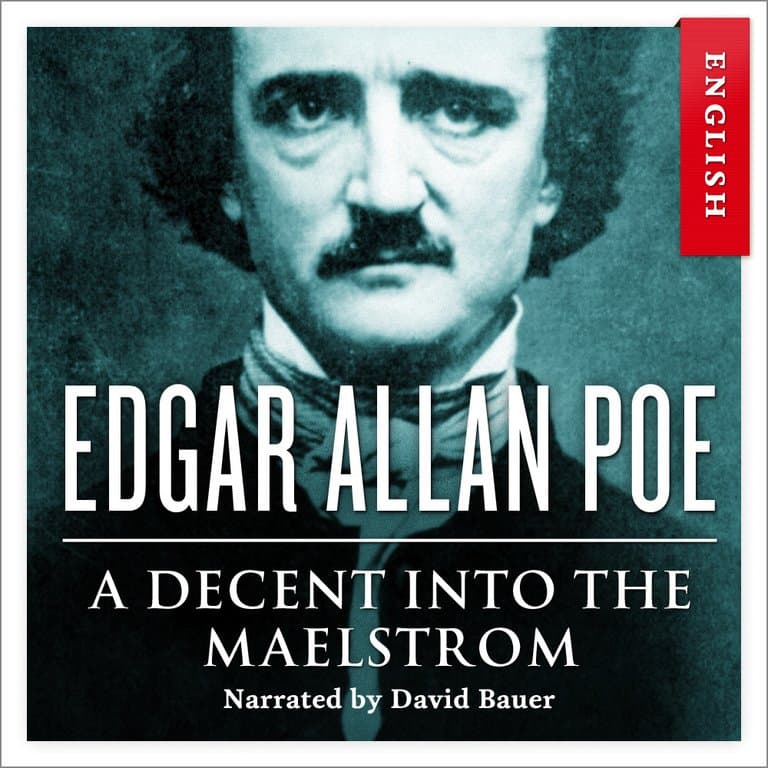 Omslag A Descent into the Maelström av Edgar Allan Poe (Lydbok)