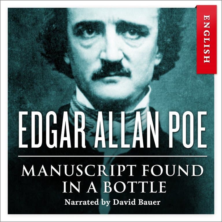 Omslag Manuscript Found in a Bottle av Edgar Allan Poe (Lydbok)