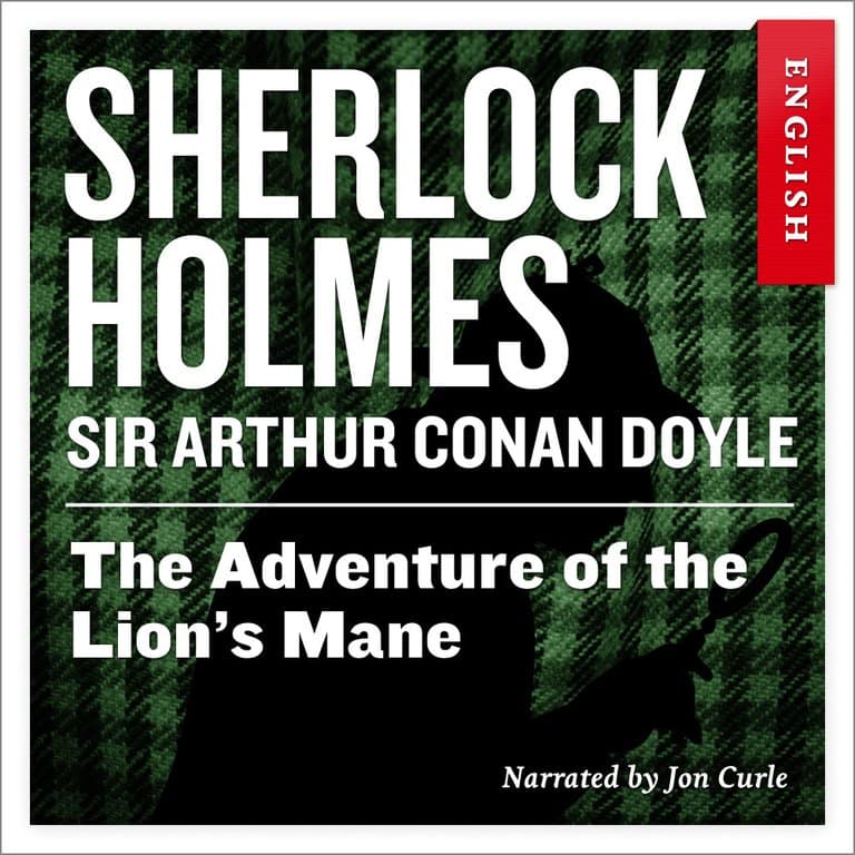 Omslag The Adventure of the Lion's Mane av Sir Arthur Conan Doyle (Lydbok)