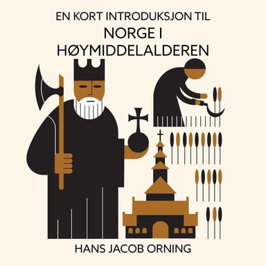 Omslag av "En kort introduksjon til Norge i høymiddelalderen"