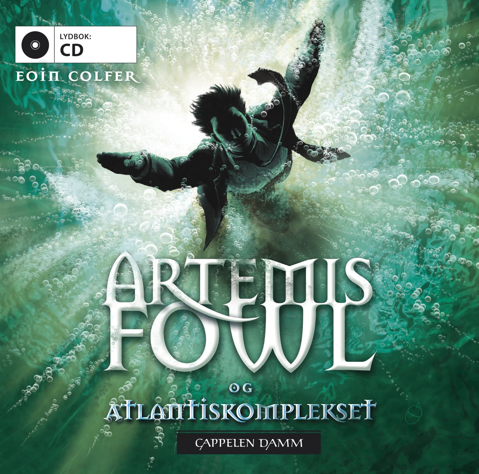 Omslag Artemis Fowl og Atlantiskomplekset av Eoin Colfer (CD)