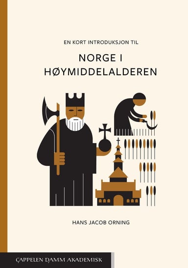 Omslag av "En kort introduksjon til Norge i høymiddelalderen"