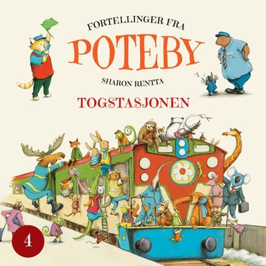 Omslag av "Poteby - Togstasjonen"