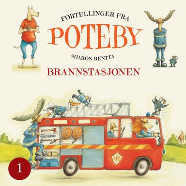 Omslag av "Poteby - Brannstasjonen"