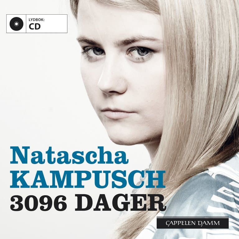 Omslag 3096 dager av Natascha Kampusch (CD)