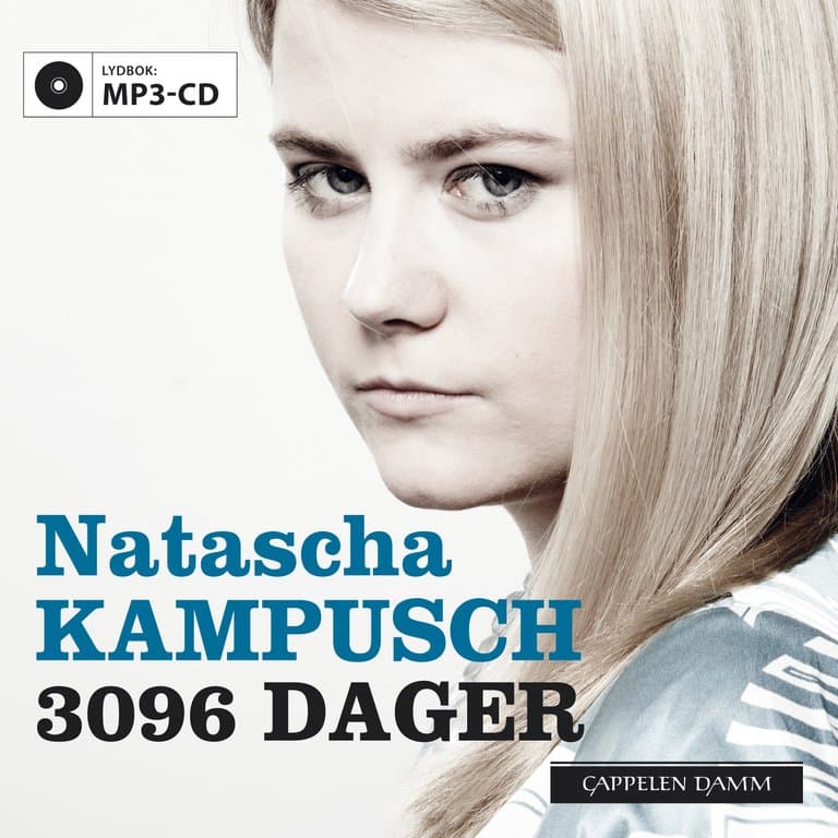 Omslag 3096 dager av Natascha Kampusch (CD)