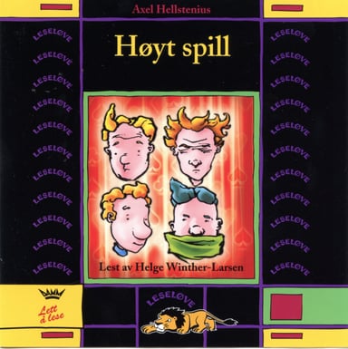 Omslag av "Høyt spill"