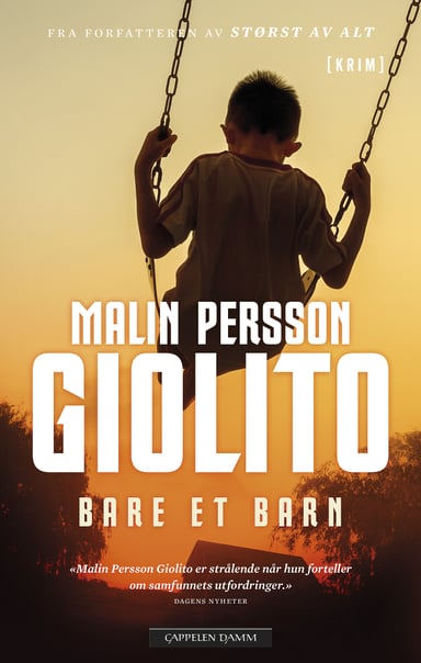 Omslag av "Bare et barn"