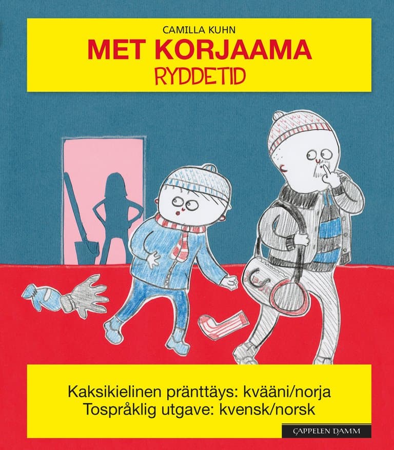 Omslag Ryddetid kvensk/norsk av Camilla Kuhn (Ebok)