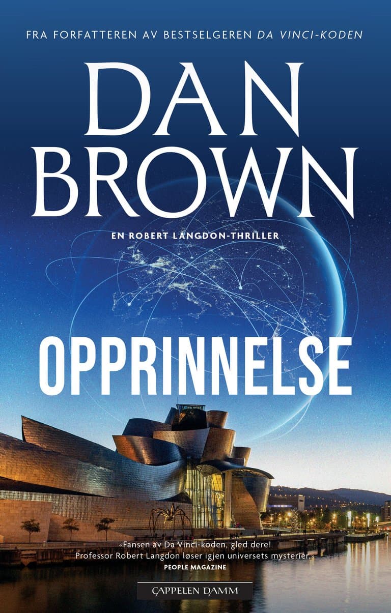 Omslag Opprinnelse av Dan Brown (Heftet)