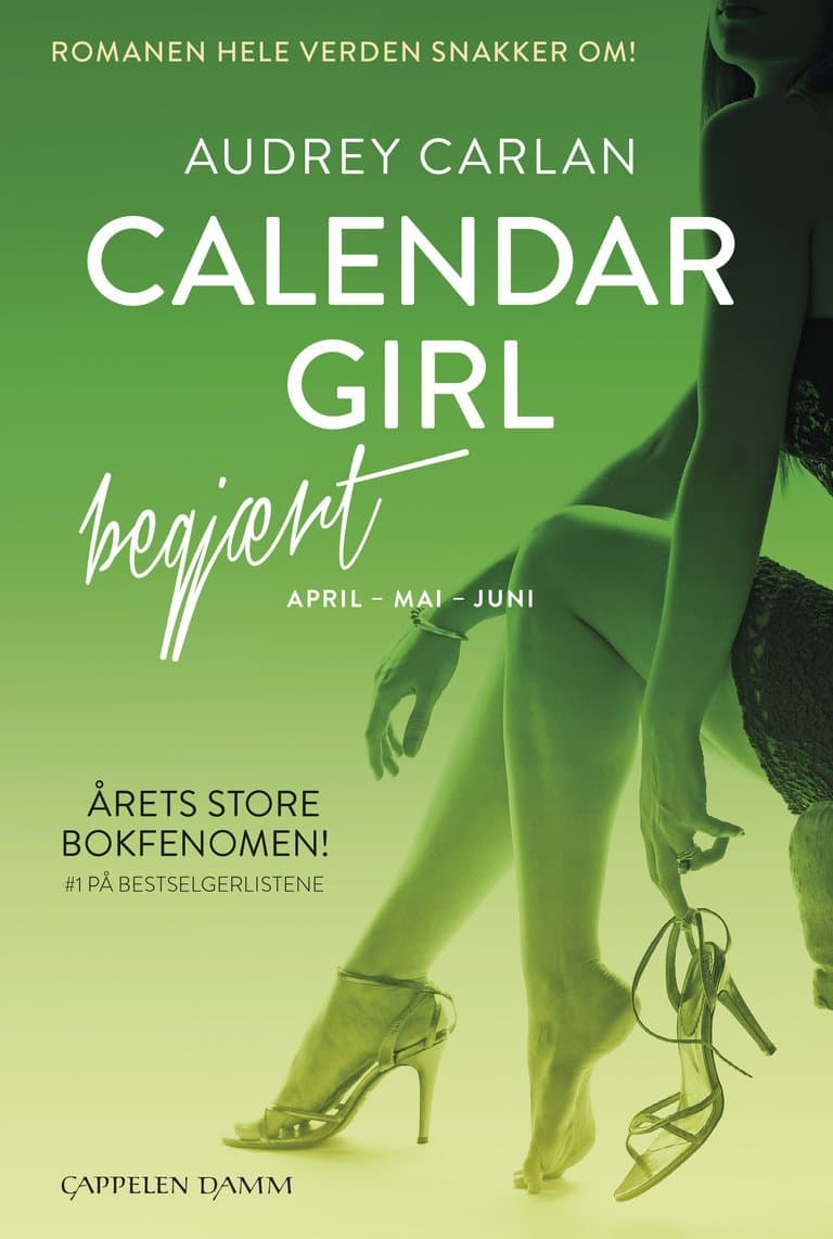 Omslag Calendar Girl Begjært av Audrey Carlan (Innbundet)