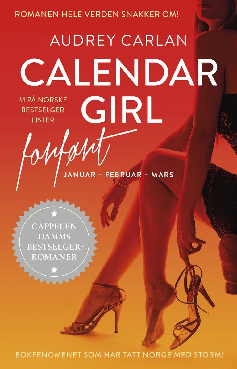 Omslag Calendar Girl Forført av Audrey Carlan (Heftet)