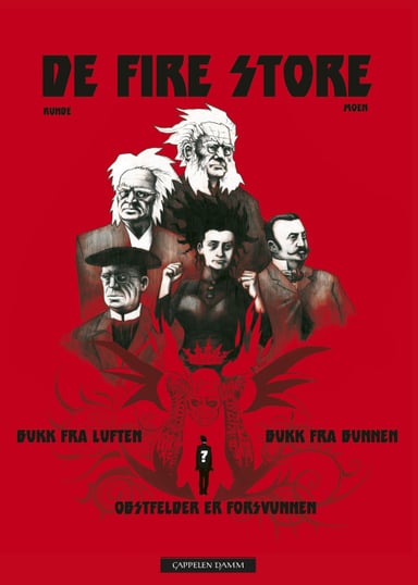 Omslag av "De Fire Store"