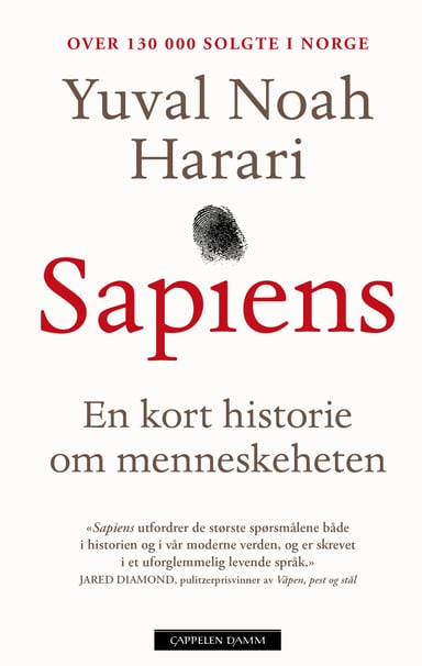 Omslag av "Sapiens"