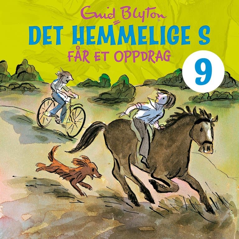 Omslag Det hemmelige S får et oppdrag av Enid Blyton (Lydbok)