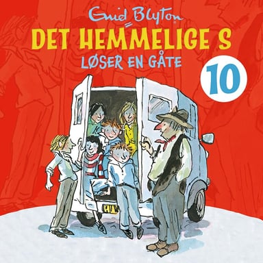 Omslag av "Det hemmelige S løser en gåte"