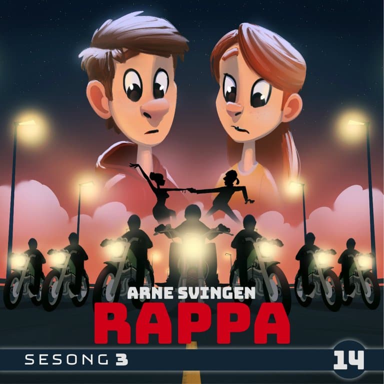 Omslag Rappa - Motorsykkelsalsa av Arne Svingen (Lydbok)