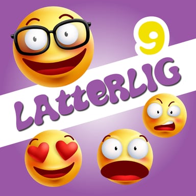 Omslag av "Latterlig 9"