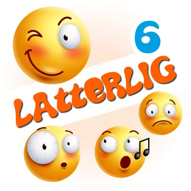 Omslag av "Latterlig 6"