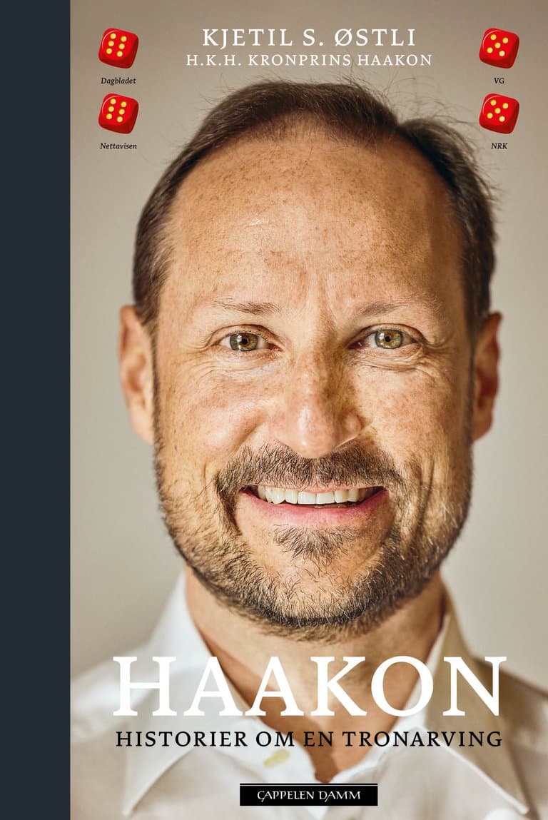 Omslag Haakon av Kjetil Stensvik Østli og H.K.H. Kronprins Haakon (Ebok)