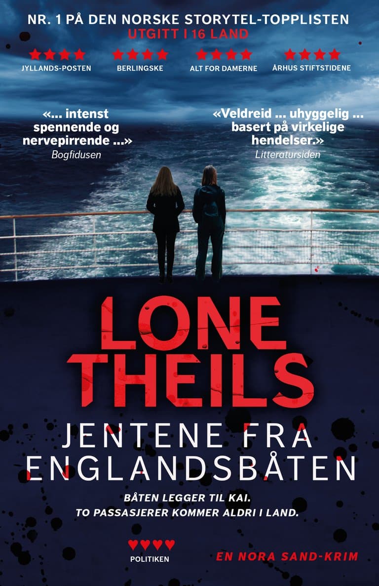 Omslag Jentene fra englandsbåten av Lone Theils (Ebok)