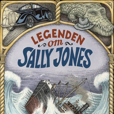 Omslag av "Legenden om Sally Jones"
