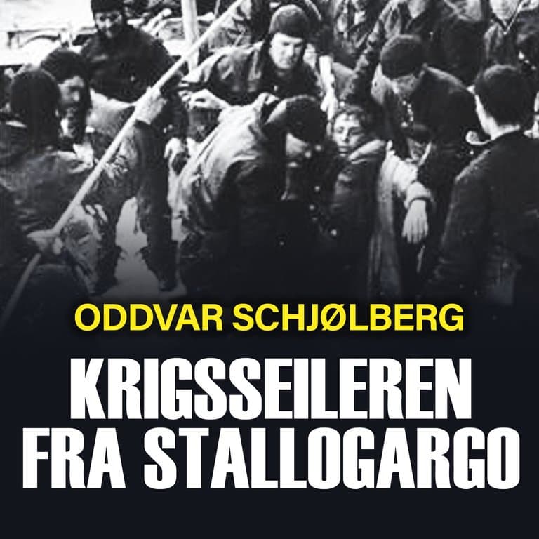 Omslag Krigsseileren fra Stallogargo av Oddvar Schjølberg (Lydbok)