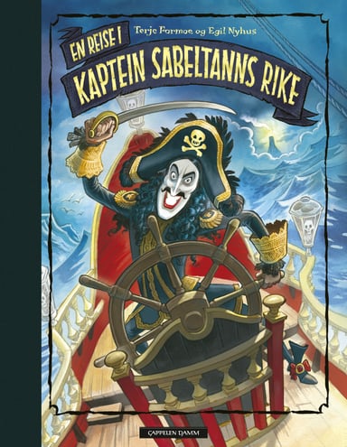 Omslag av "En reise i Kaptein Sabeltanns rike"