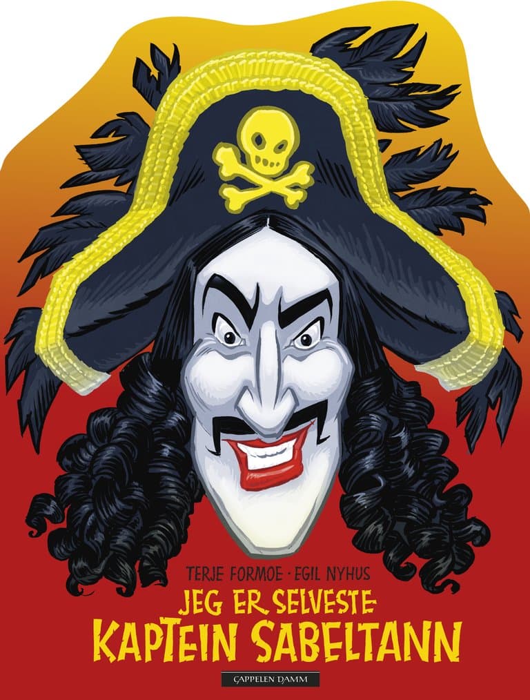Omslag Jeg er selveste kaptein Sabeltann av Terje Formoe (Innbundet)