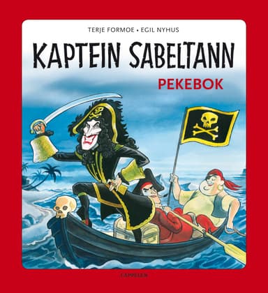 Kaptein Sabeltann - Pekebok