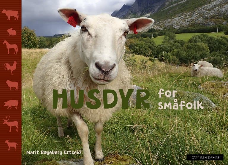 Omslag Husdyr for småfolk av Marit Røgeberg Ertzeid (Ebok)