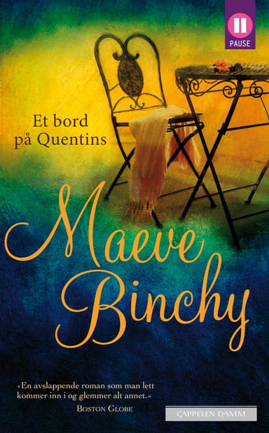 Omslag av "Et bord på Quentins"