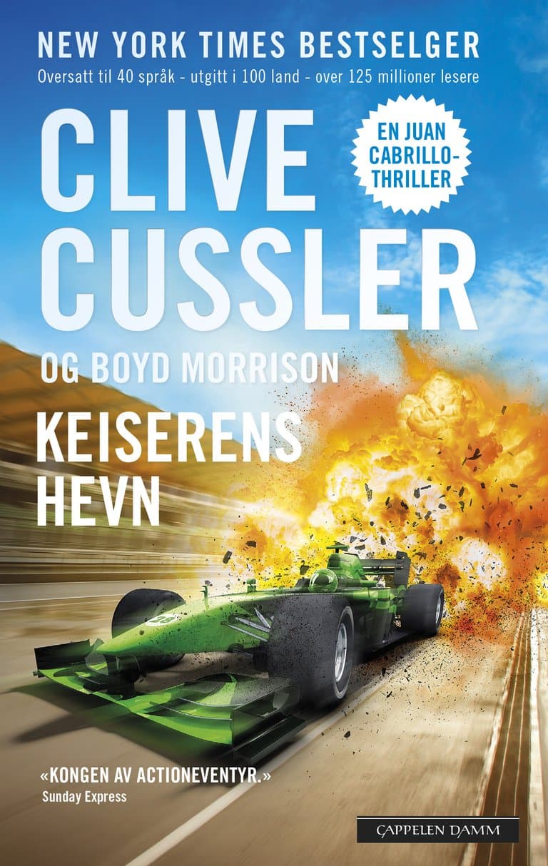 Omslag Keiserens hevn av Clive Cussler (Ebok)