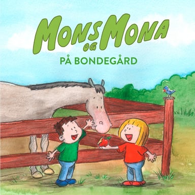 Omslag av "Mons og Mona på bondegården"