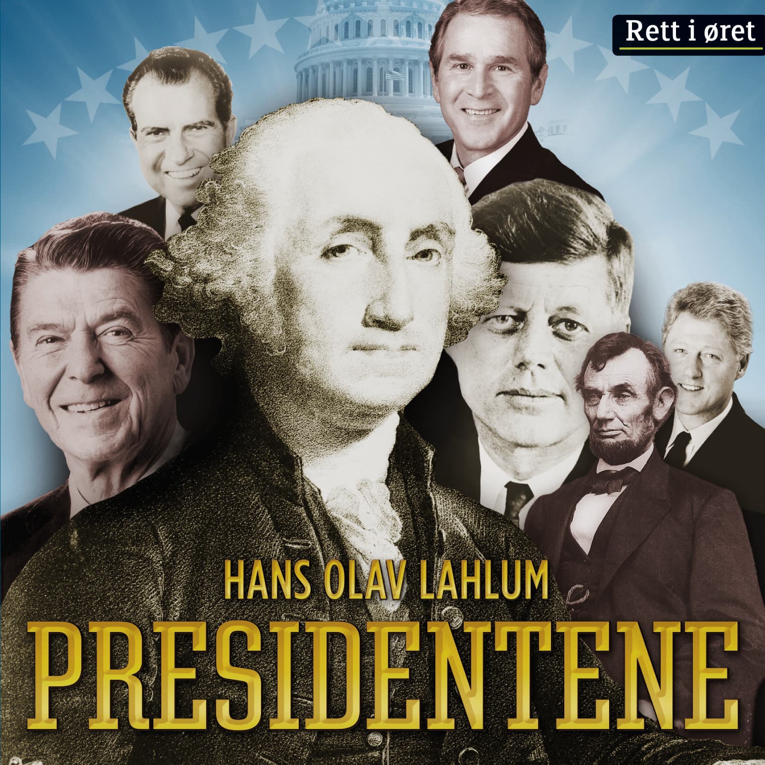 Omslag Presidentene av Hans Olav Lahlum (CD)