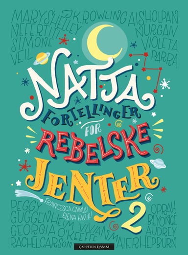 Omslag av "Nattafortellinger for rebelske jenter 2"