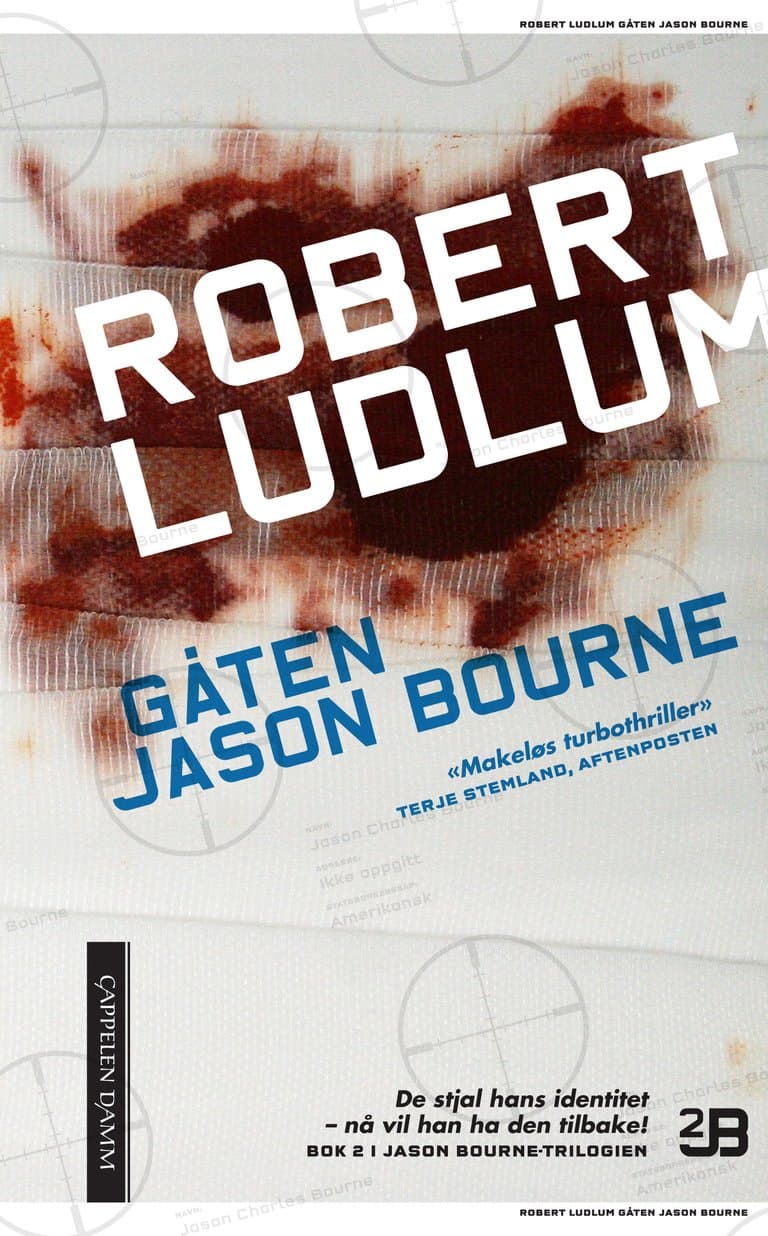Omslag Gåten Jason Bourne av Robert Ludlum (Heftet)