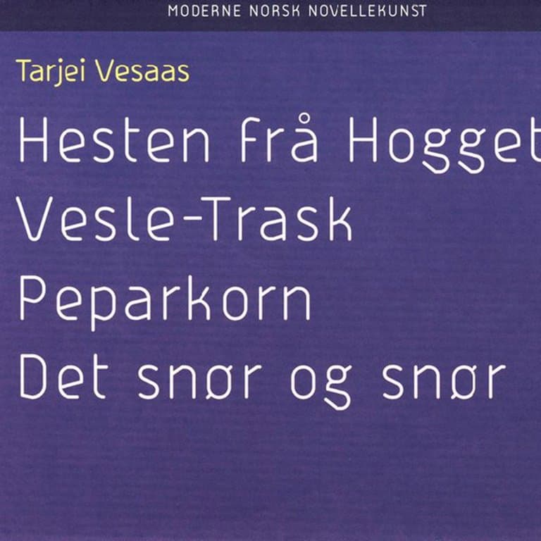 Omslag Hesten frå hogget av Tarjei Vesaas (Lydbok)