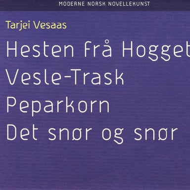 Omslag av "Hesten frå hogget"