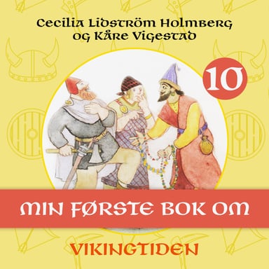 Omslag av "Min første bok om vikingtiden"