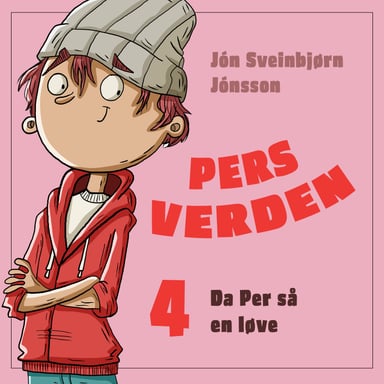 Omslag av "Da Per så en løve"