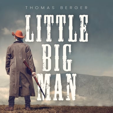 Omslag av "Little Big Man - en hvit manns eventyr i Det ville vesten"
