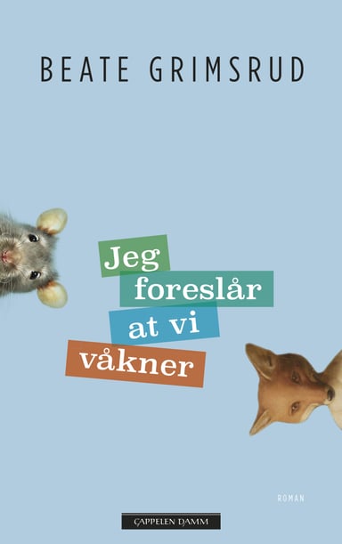 Omslag av "Jeg foreslår at vi våkner"