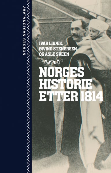 Omslag av "Norges historie etter 1814"