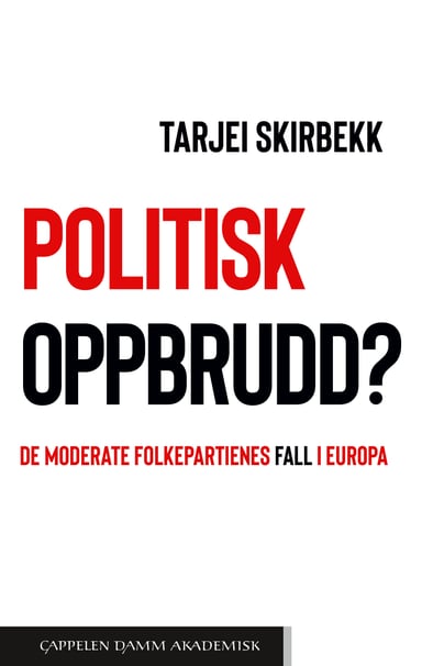 Omslag av "Politisk oppbrudd?"