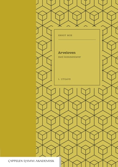 Omslag av "Arveloven"